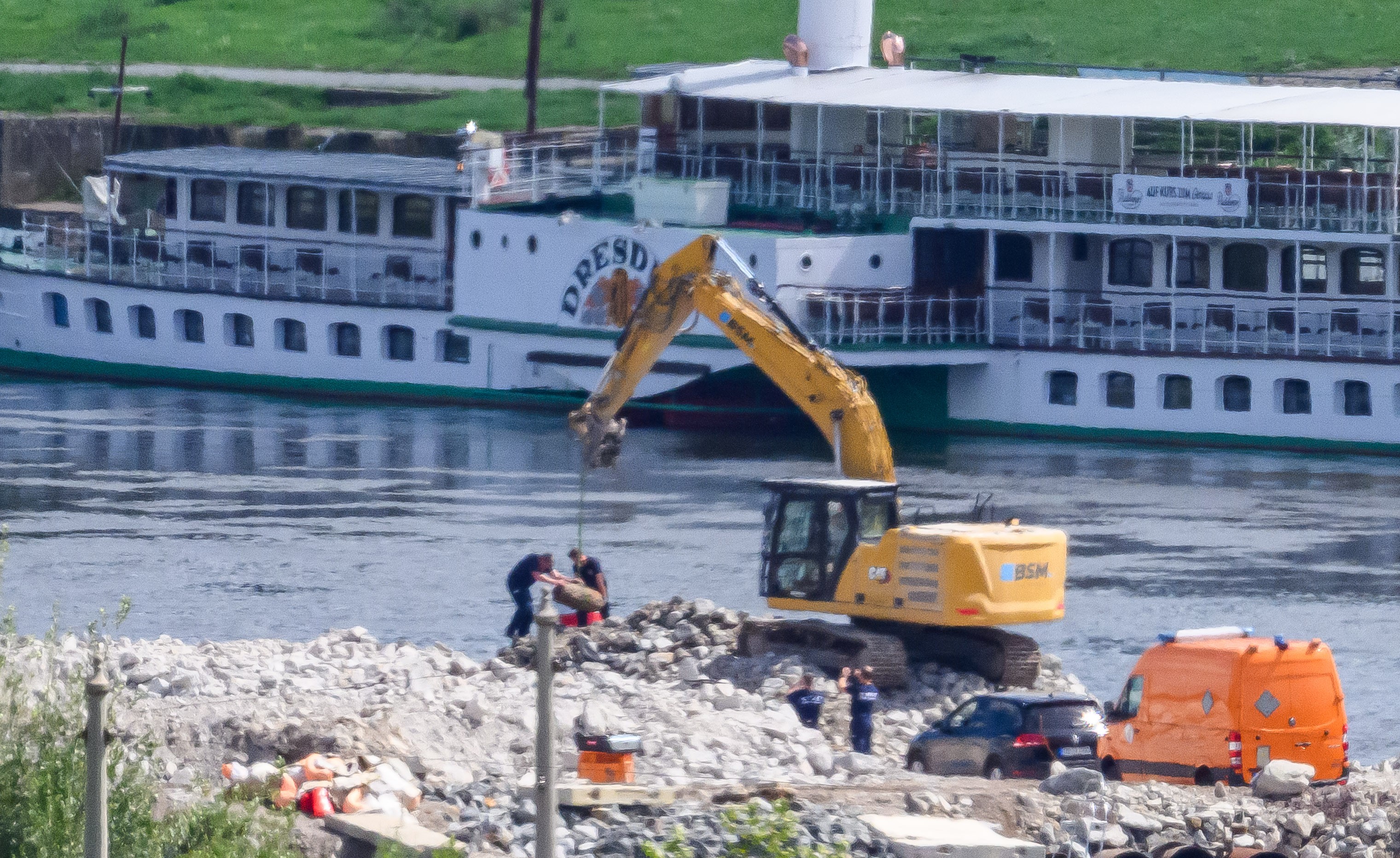 Evakuácia v Drážďanoch